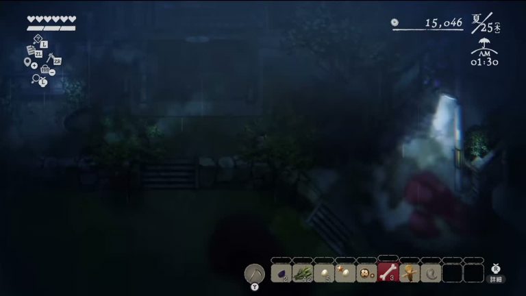 雨の夜に現れる傘の怪異