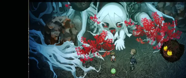 第5章 手順29「土地神との長い対話を読む」のゲーム画面